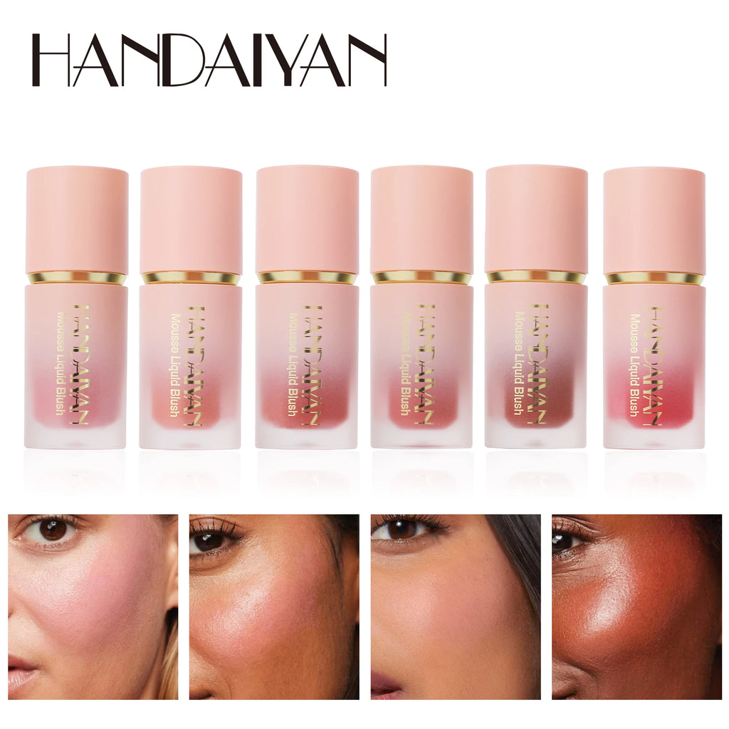 HANDAIYAN 6 Colour Matte Liquid Blush