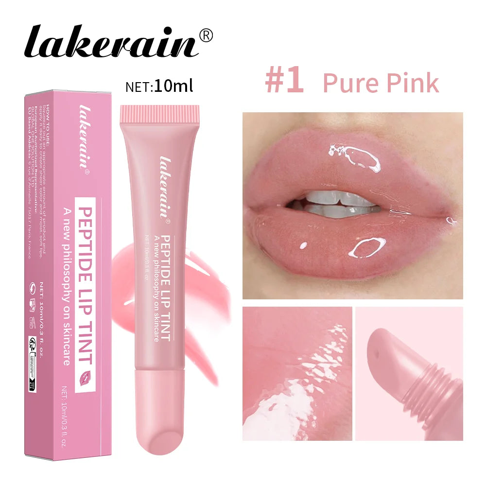 LAKERAIN 10ml Mirror Lip Glaze Moisturizes - Lip Enrichment Oil