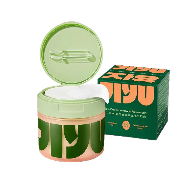 JIYU 100pcs Skincare Anti-Aging, Dark Spot & Wrinkle Minimizing Toner Pads